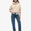 Luźna bluza z kapturem Country Club Velour