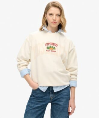 Luźna bluza z kapturem Travel Souvenir