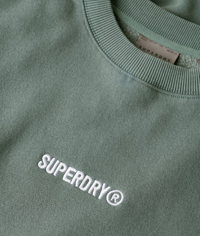 Luźna bluza z mikrografiką logo Luźna bluza z mikrografiką logo