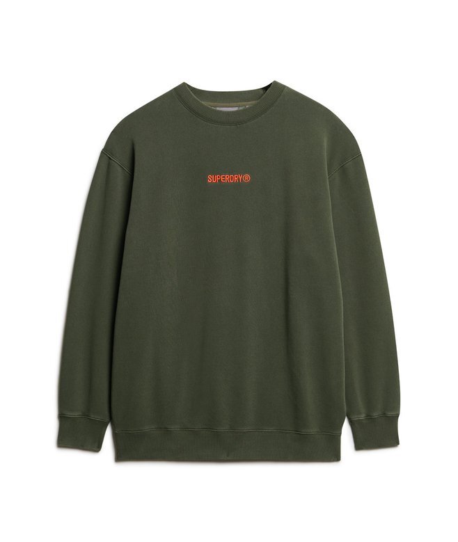 Luźna bluza z mikrografiką logo Luźna bluza z mikrografiką logo
