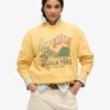 Luźna bluza z nadrukiem Souvenir Luźna bluza z nadrukiem Souvenir
