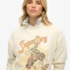 Luźna bluza z nadrukiem Souvenir Luźna bluza z nadrukiem Souvenir