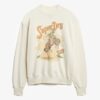 Luźna bluza z nadrukiem Souvenir Luźna bluza z nadrukiem Souvenir