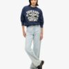 Luźna bluza z napisem College Luźna bluza z napisem College