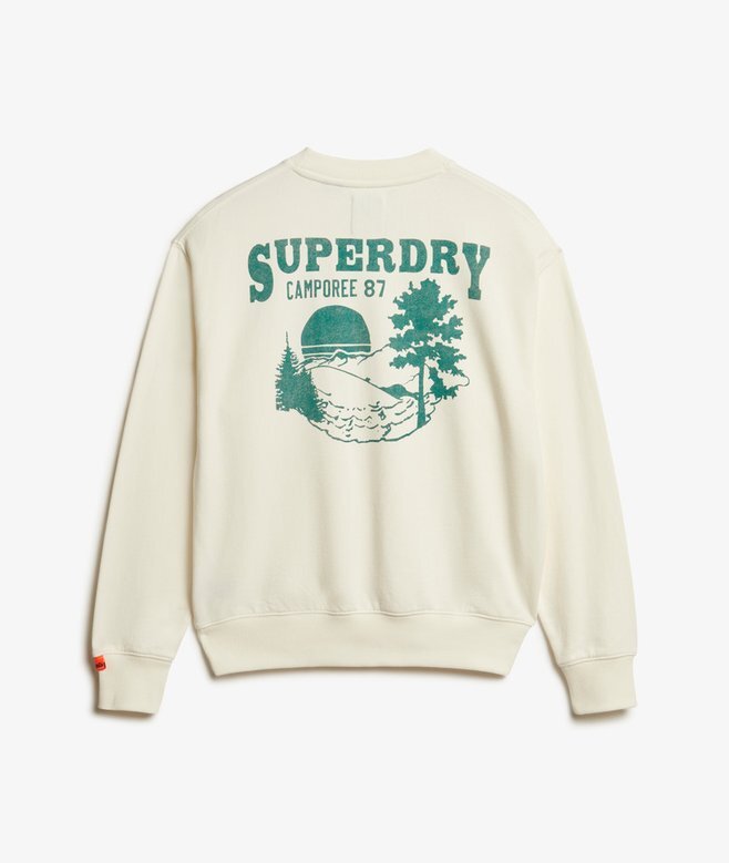 Luźna bluza z okrągłym dekoltem Lo-Fi Outdoor Mono Luźna bluza z okrągłym dekoltem Lo-Fi Outdoor Mono