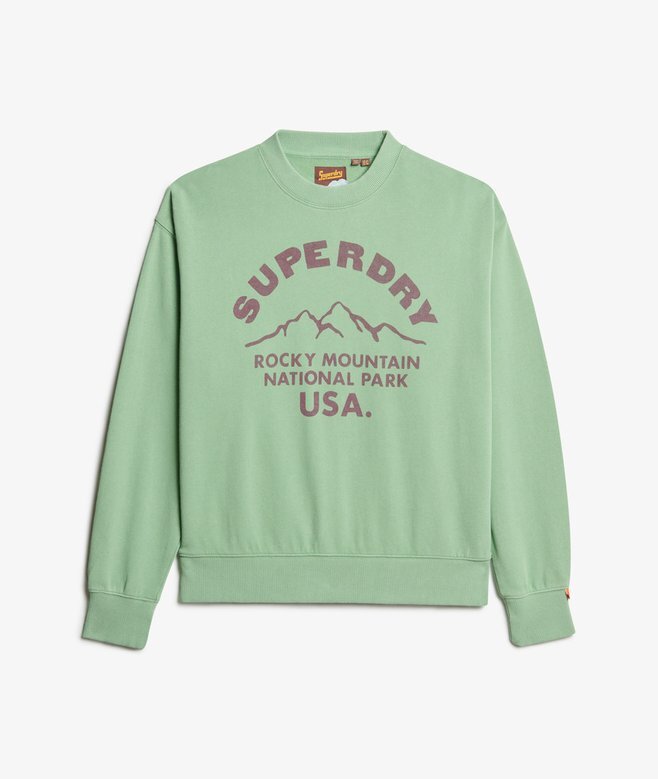 Luźna bluza z okrągłym dekoltem Lo-Fi Outdoor Mono Luźna bluza z okrągłym dekoltem Lo-Fi Outdoor Mono
