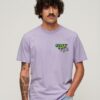 Luźny T-shirt Neon Travel