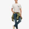 Luźny T-shirt Neon Travel Luźny T-shirt Neon Travel