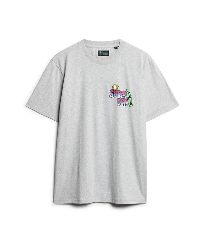 Luźny T-shirt Neon Travel Luźny T-shirt Neon Travel