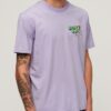 Luźny T-shirt Neon Travel