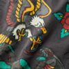 Luźny T-shirt z grafiką tatuażu na plecach Luźny T-shirt z grafiką tatuażu na plecach