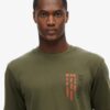 Luźny T-shirt z logo Utility Sport