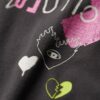 Luźny T-shirt z motywem plakatu Lo-Fi Punk Luźny T-shirt z motywem plakatu Lo-Fi Punk