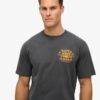 Luźny T-shirt z nadrukiem Biker Rock Luźny T-shirt z nadrukiem Biker Rock