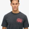 Luźny T-shirt z nadrukiem Biker Rock Luźny T-shirt z nadrukiem Biker Rock