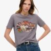 Luźny T-shirt z nadrukiem logo Tokyo Vintage Luźny T-shirt z nadrukiem logo Tokyo Vintage