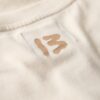 Luźny T-shirt z nadrukiem Tattoo Script