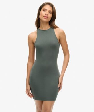 Mini sukienka bodycon z krzyżującymi się ramiączkami