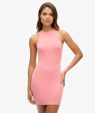 Mini sukienka bodycon z krzyżującymi się ramiączkami