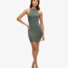 Mini sukienka bodycon z krzyżującymi się ramiączkami