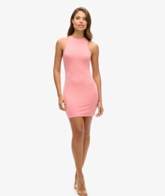 Mini sukienka bodycon z krzyżującymi się ramiączkami