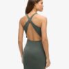 Mini sukienka bodycon z krzyżującymi się ramiączkami