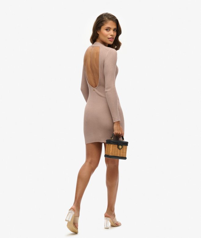 Mini sukienka bodycon z odkrytymi plecami Mini sukienka bodycon z odkrytymi plecami