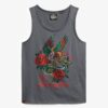 Neo Trad Tattoo Top bez rękawów z okrągłym dekoltem Neo Trad Tattoo Top bez rękawów z okrągłym dekoltem