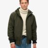 Nylonowa kurtka bomberka Hooded z nadwyżek Nylonowa kurtka bomberka Hooded z nadwyżek