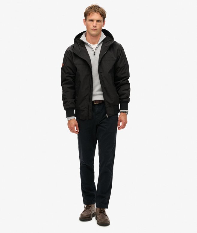 Nylonowa kurtka bomberka Hooded z nadwyżek Nylonowa kurtka bomberka Hooded z nadwyżek