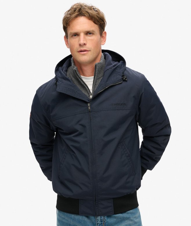 Nylonowa kurtka bomberka Hooded z nadwyżek Nylonowa kurtka bomberka Hooded z nadwyżek