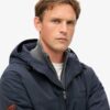 Nylonowa kurtka bomberka Hooded z nadwyżek Nylonowa kurtka bomberka Hooded z nadwyżek