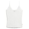 Organic Cotton Essential Rib Lace Cami Top Organic Cotton Essential Rib Lace Cami Top