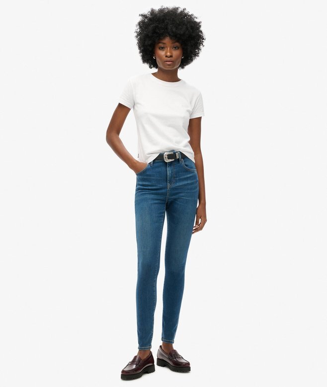 Organic Cotton High Rise Skinny Jeans Organic Cotton High Rise Skinny Jeans