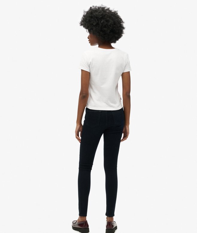 Organic Cotton High Rise Skinny Jeans Organic Cotton High Rise Skinny Jeans
