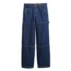Organic Cotton Mid Rise Denim Carpenter Jeans