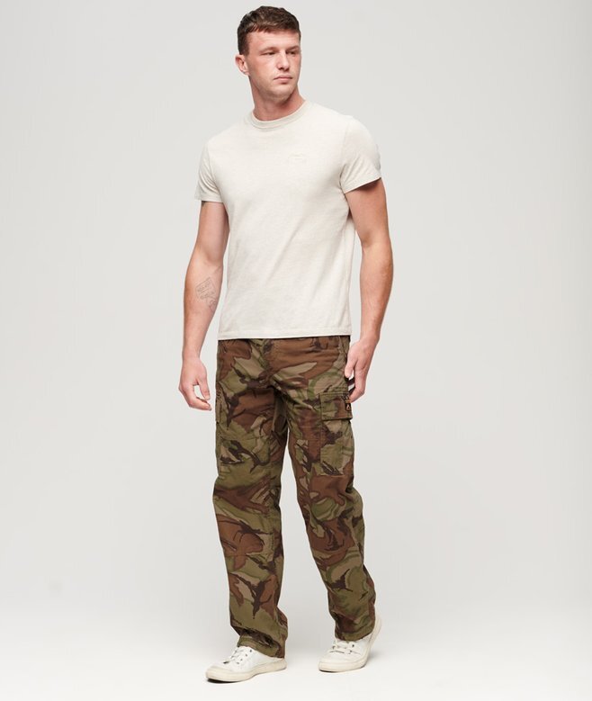 Organic Cotton spodnie cargo o luźnym kroju Organic Cotton spodnie cargo o luźnym kroju