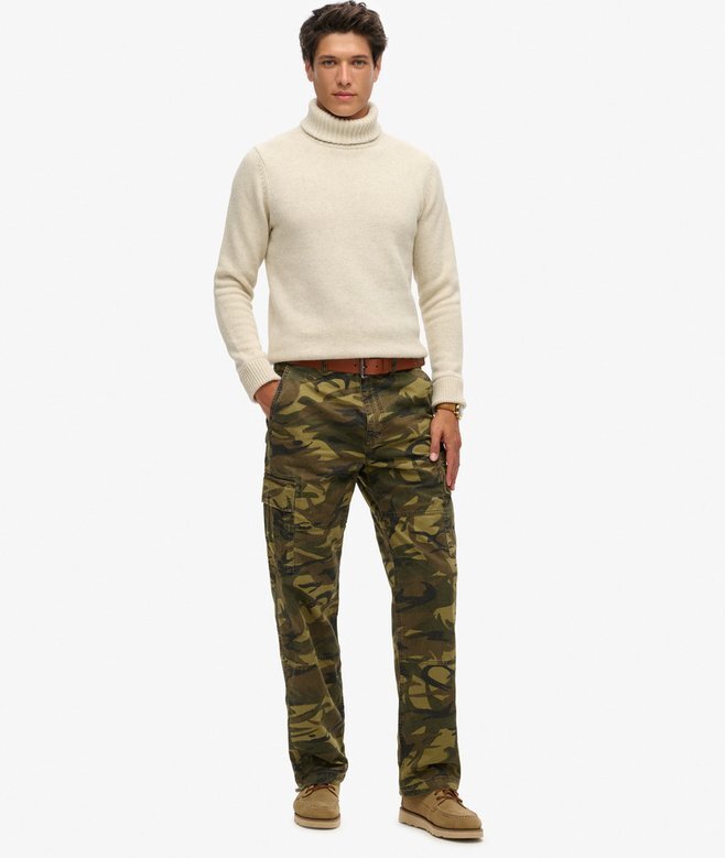 Organic Cotton spodnie cargo o luźnym kroju Organic Cotton spodnie cargo o luźnym kroju