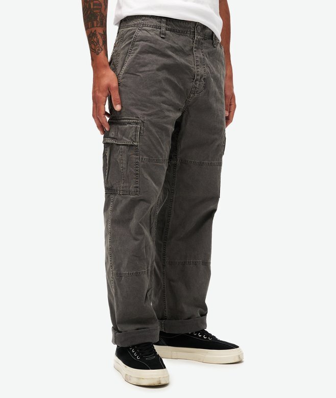 Organic Cotton spodnie cargo o luźnym kroju Organic Cotton spodnie cargo o luźnym kroju