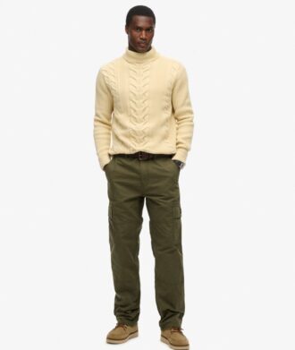 Organic Cotton spodnie cargo o luźnym kroju Organic Cotton spodnie cargo o luźnym kroju