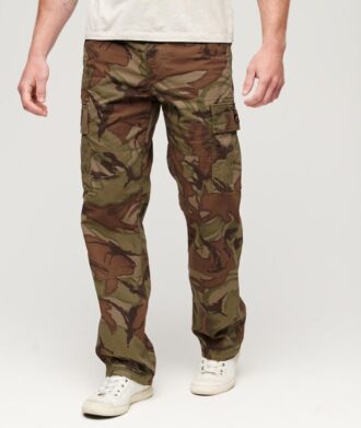 Organic Cotton spodnie cargo o luźnym kroju