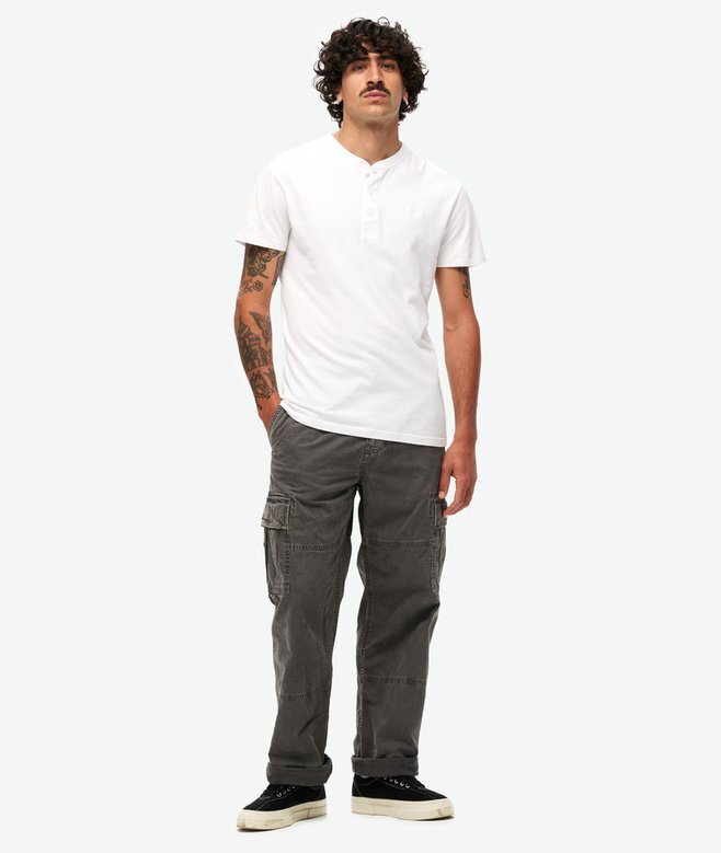 Organic Cotton spodnie cargo o luźnym kroju Organic Cotton spodnie cargo o luźnym kroju