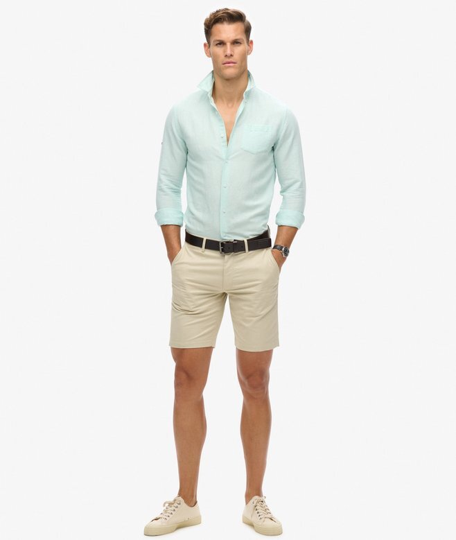 Organic Cotton Studios Linen Button Down Koszula Organic Cotton Studios Linen Button Down Koszula