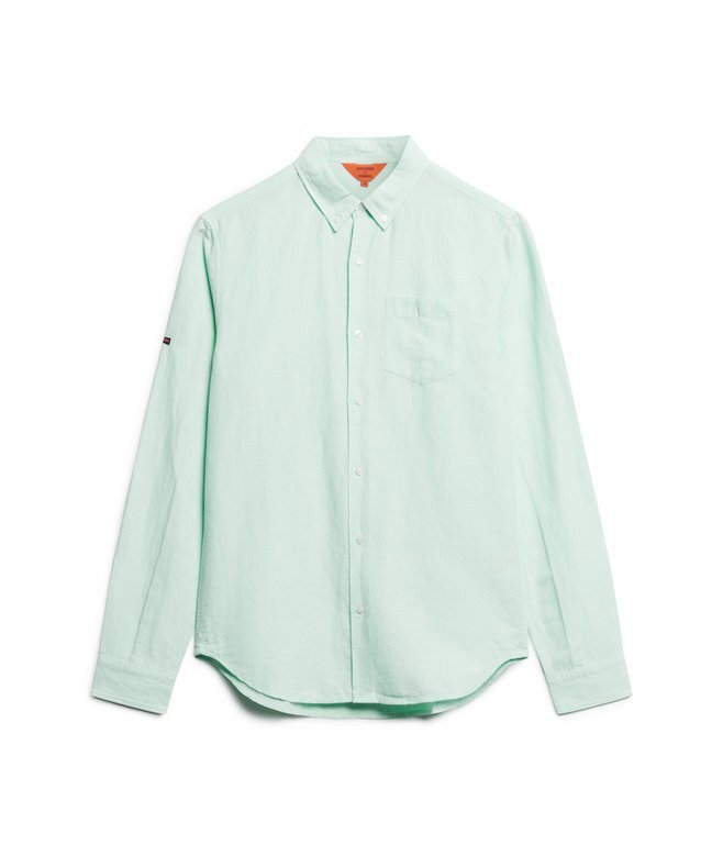 Organic Cotton Studios Linen Button Down Koszula Organic Cotton Studios Linen Button Down Koszula
