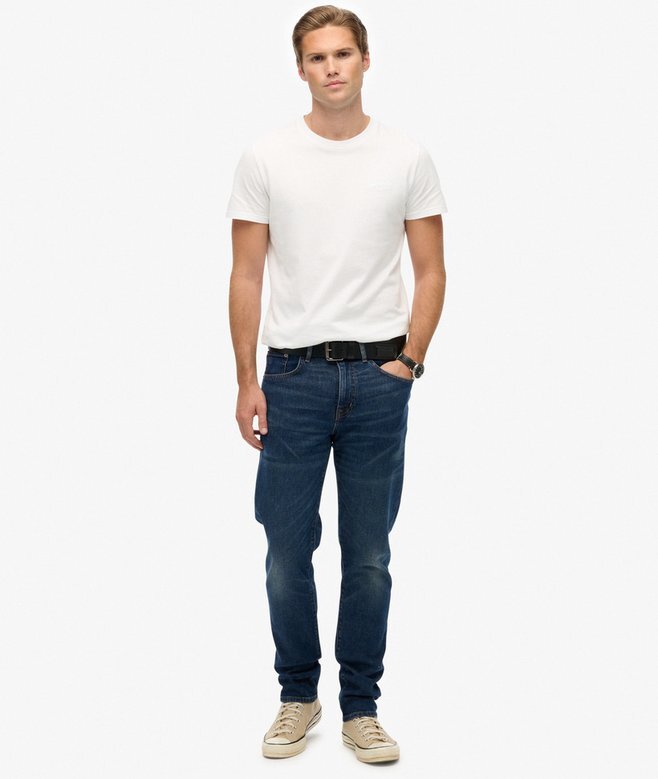 Organic Cotton Vintage Slim Straight Jeans Organic Cotton Vintage Slim Straight Jeans