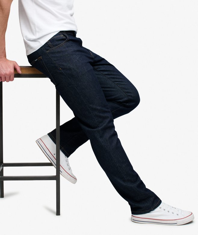 Organic Cotton Vintage Slim Straight Jeans Organic Cotton Vintage Slim Straight Jeans