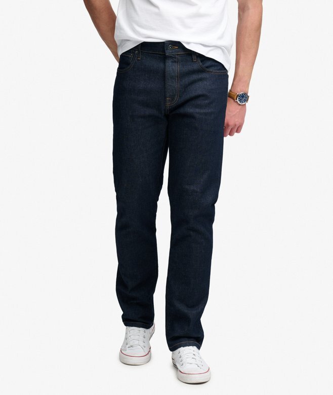 Organic Cotton Vintage Slim Straight Jeans Organic Cotton Vintage Slim Straight Jeans