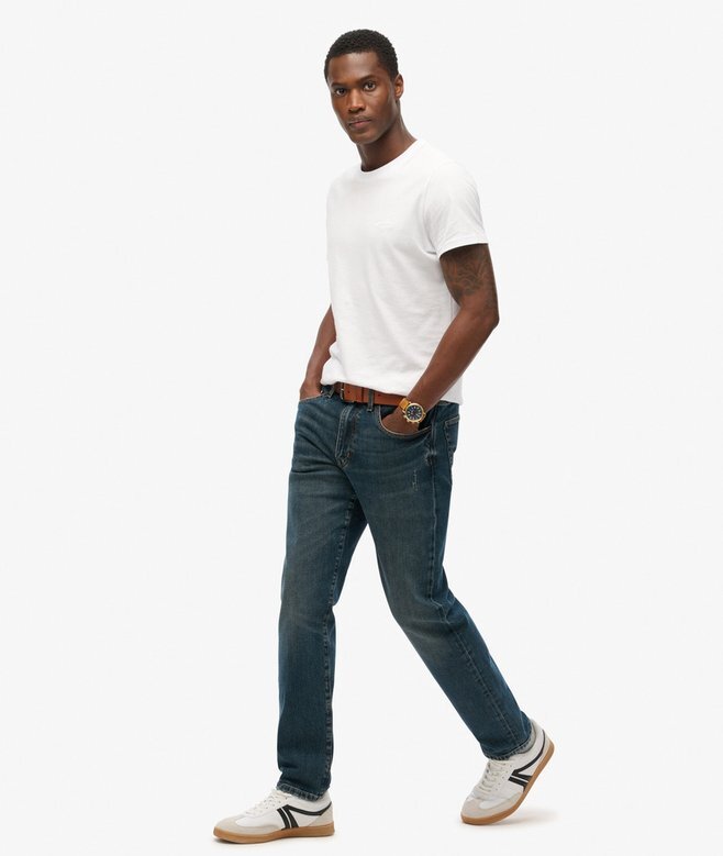 Organic Cotton Vintage Slim Straight Jeans Organic Cotton Vintage Slim Straight Jeans