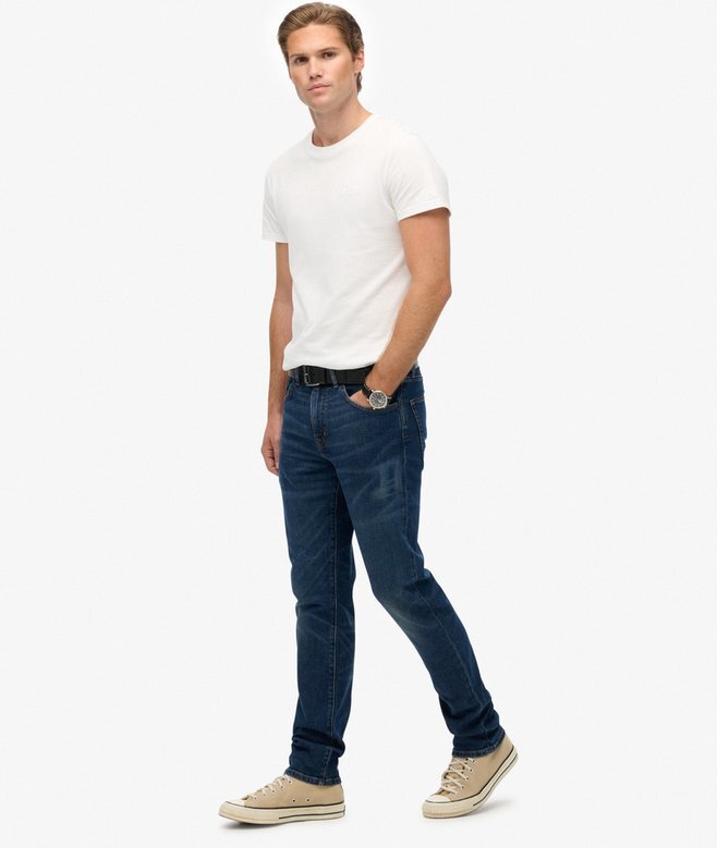 Organic Cotton Vintage Slim Straight Jeans Organic Cotton Vintage Slim Straight Jeans