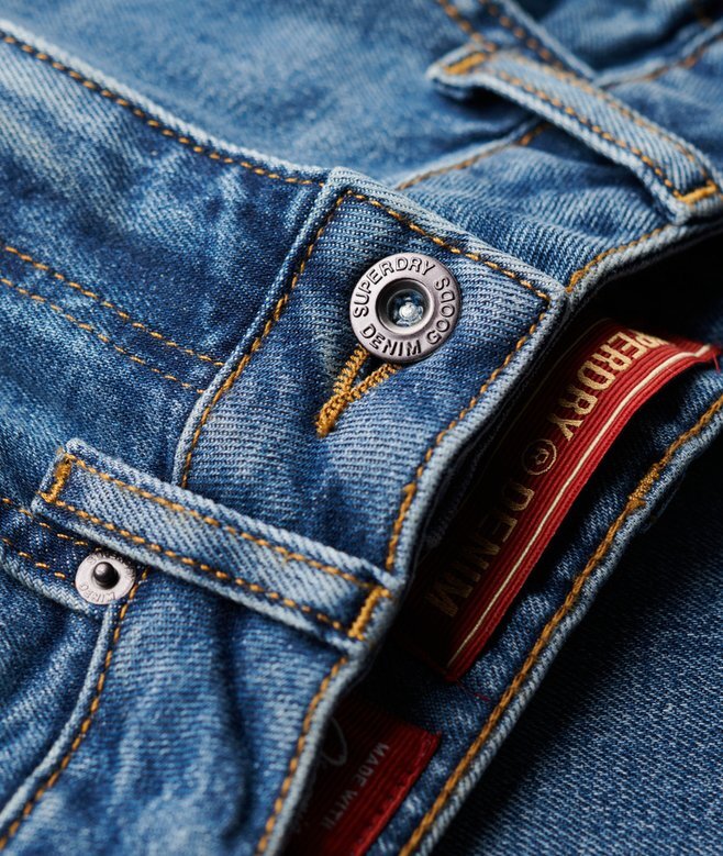 Organic Cotton Vintage Slim Straight Jeans Organic Cotton Vintage Slim Straight Jeans